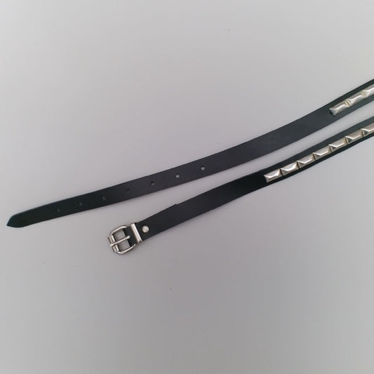 Belt 1-Row Prism Studs