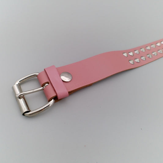 Belt 2-Row Conical Studs