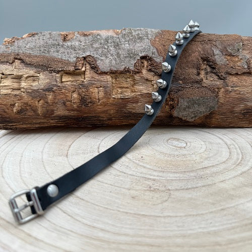 real-black-leather-belt-with-one-row-of-silver-spikes-for-heavy-metal-girls