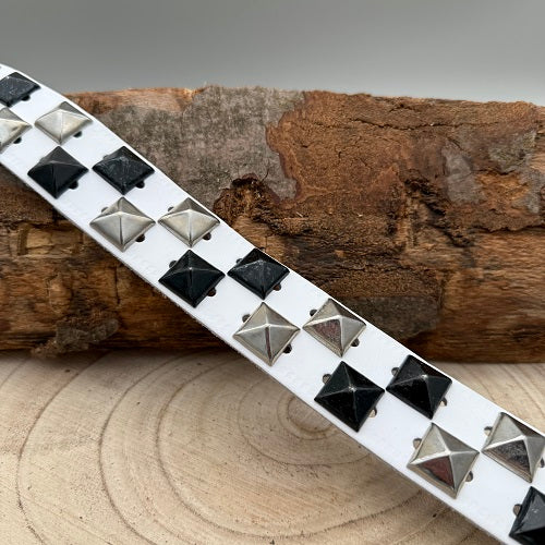 real-leather-belt-in-white-with-two-rows-of-pyramid-studs-in-silver-and-black