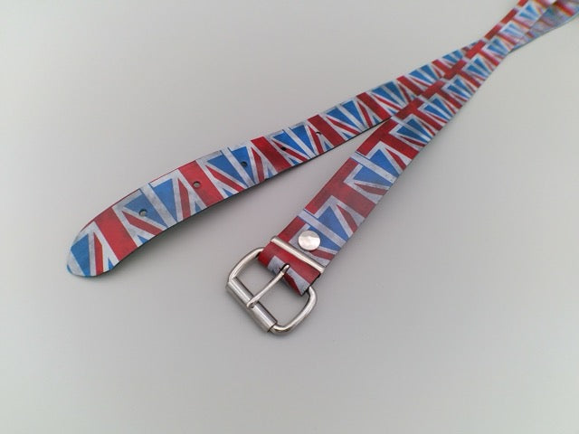Belt 2-Row Union Jack Design