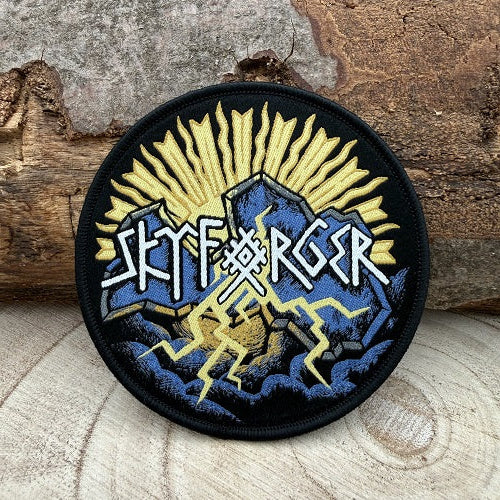 patch-skyforger-round-logo-blue-yellow-from-latvian-pagan-metal-band