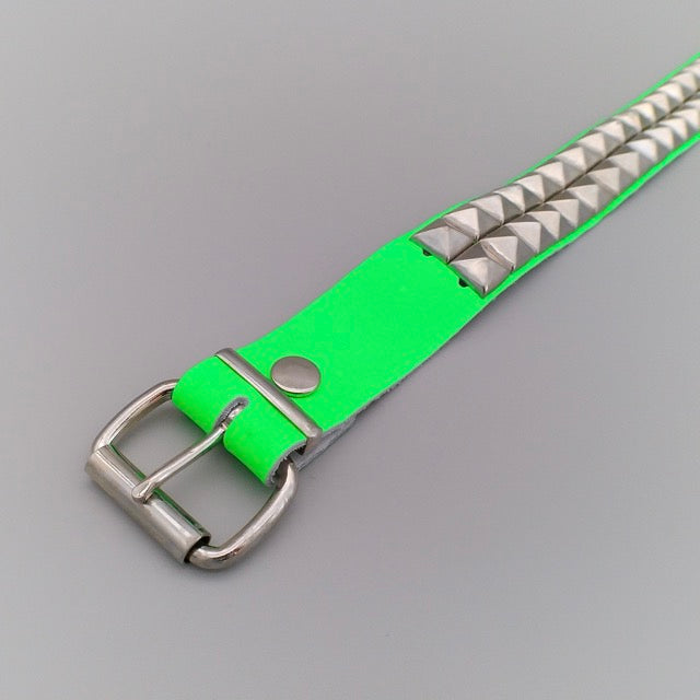 Belt 2-Row Pyramid Studs