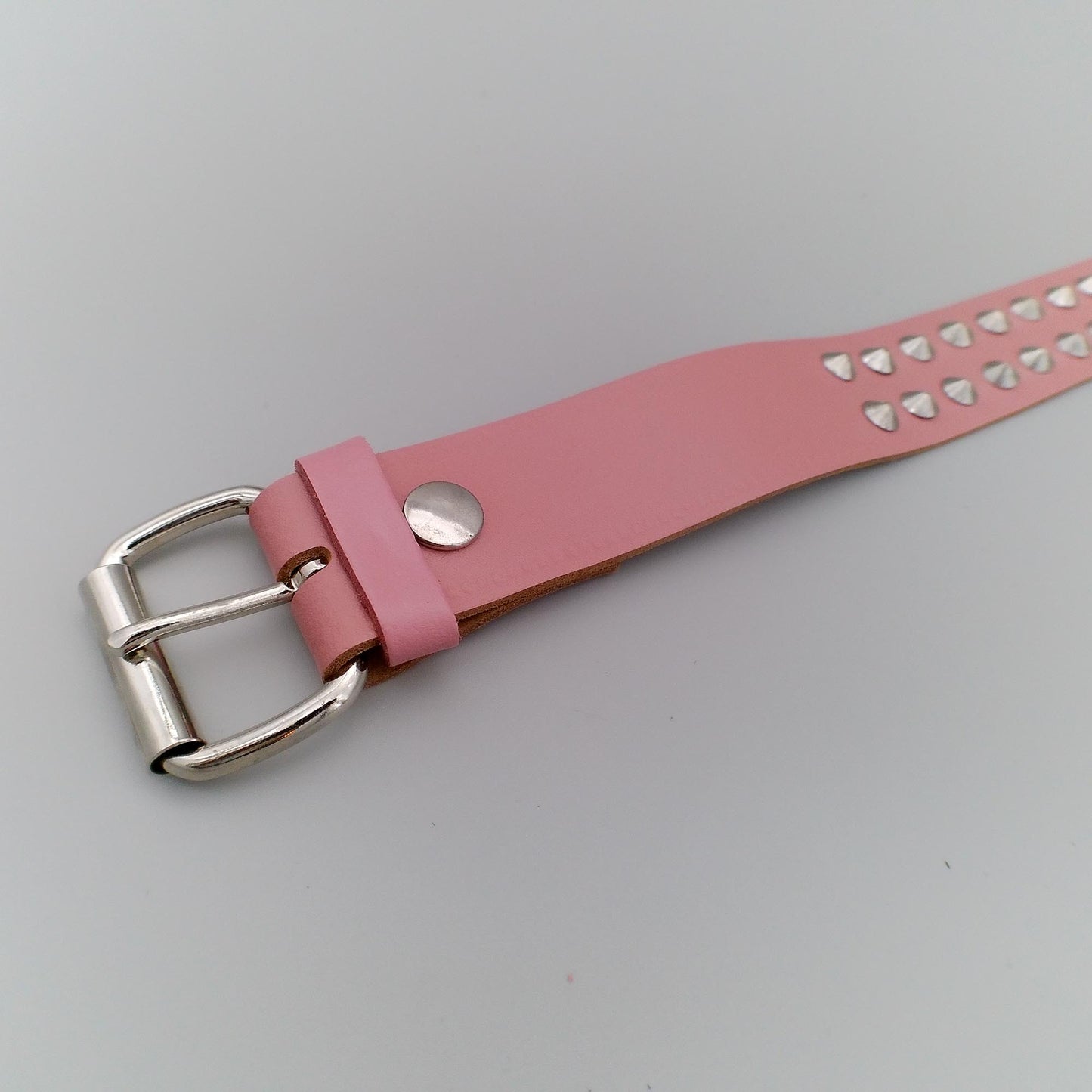 Belt 2-Row Conical Studs