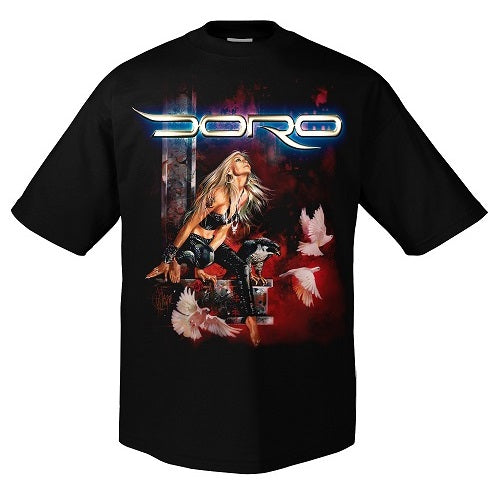 t-shirt-doro-pesch-2008-album-herzblut