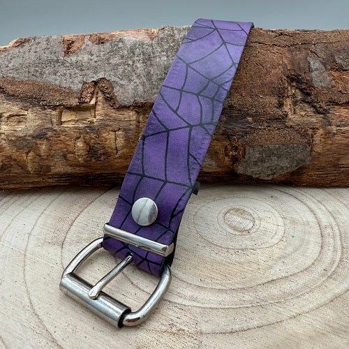 real-violet-leather-belt-with-spider-web-design-for-gothic-glamrock-and-halloween-costume
