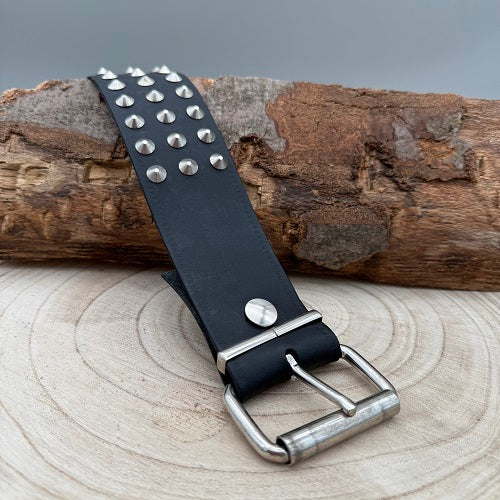 real-black-leather-belt-with-three-rows-of-conical-studs