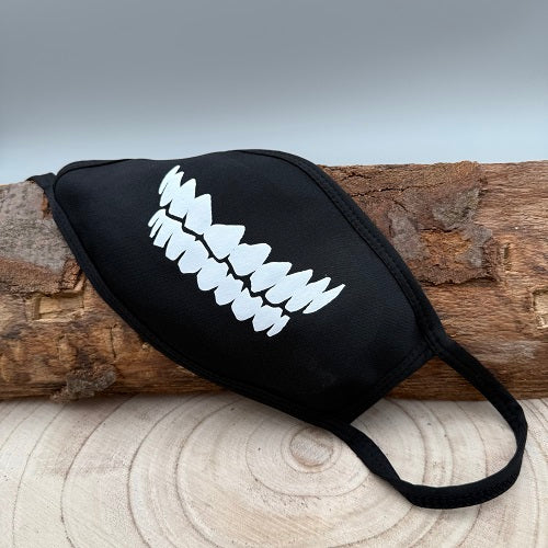 black-face-mask-with-a-grin-full-teeth-for-halloween