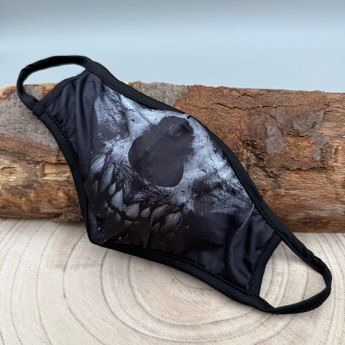 black-face-mask-with-a-shadow-skull-for-halloween