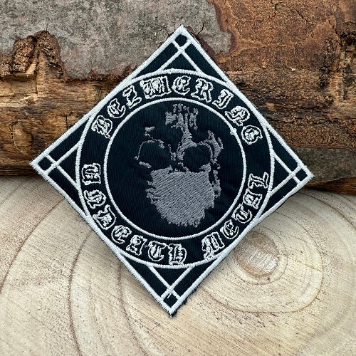 patch-of-metal-band-bezwering-undeath-metal-in-black-and-white