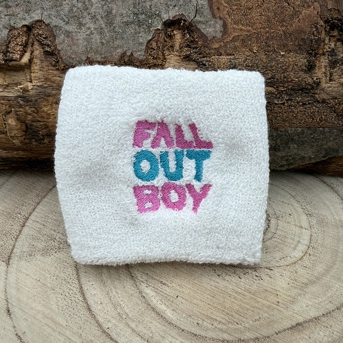 sweatband-wristband-in-white-with-band-fall-out-boy-logo
